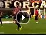Santos taraftar� �ocuk Ganso ile dalga ge�ti